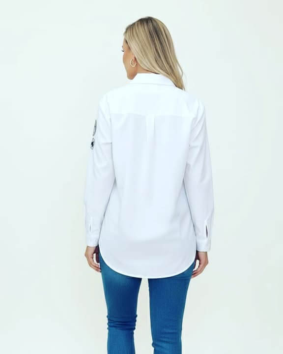 Koszula „Royal Cards White” - obrazek 2