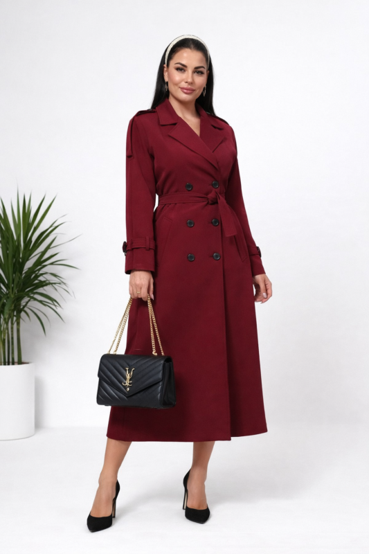 Elegancki lekki płaszcz